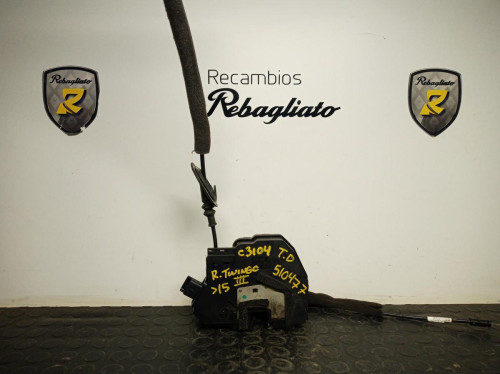  CERRADURA PUERTA TRASERA DERECHA, RENAULT, TWINGO III 