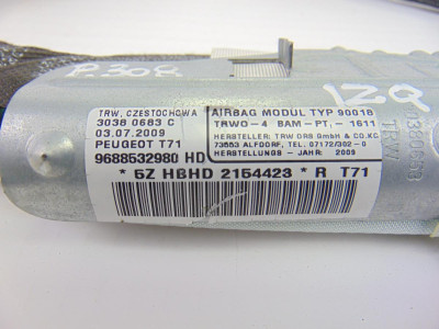 AIRBAG CORTINA DELANTERO IZQUIERDO, PEUGEOT, 308