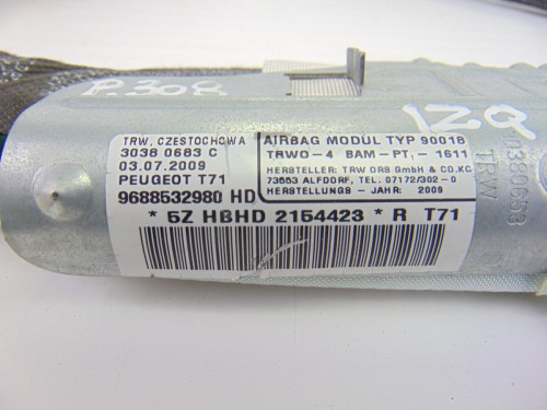  AIRBAG CORTINA DELANTERO IZQUIERDO Peugeot 308 