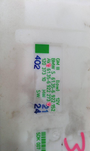  MODULO ELECTRONICO, BMW, SERIE 5 BERLINA (E39) 