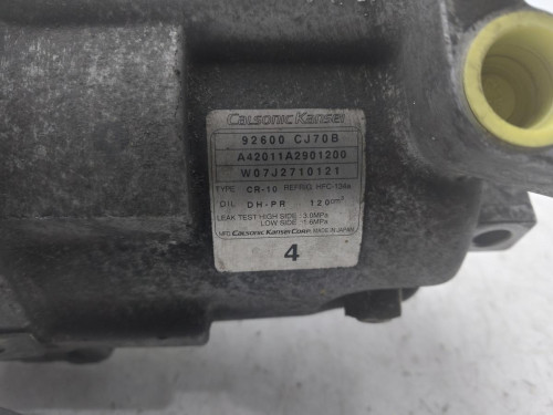 COMPRESOR AIRE ACONDICIONADO Nissan TIIDA (C11X/SC11X) 