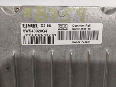 CENTRALITA MOTOR UCE, Peugeot, 307 (S1)(04.2001)