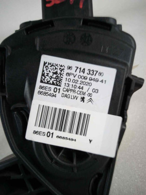 PEDAL ACELERADOR, CITROEN, C3