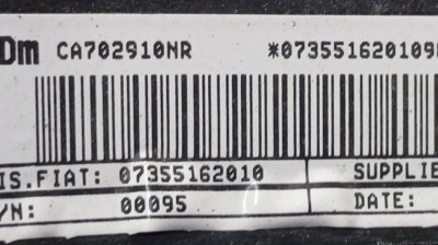 AIRBAG DELANTERO IZQUIERDO, FIAT, III PUNTO (199)
