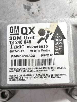 CENTRALITA AIRBAG, OPEL, ZAFIRA B