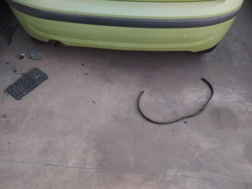 TUBO ESCAPE TRASERO, FIAT, II PANDA (169)