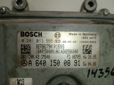 CENTRALITA MOTOR UCE, MERCEDES-BENZ, CLASE A (BM 169)