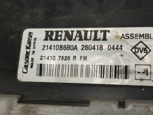 RADIADOR AGUA Renault CAPTUR I 