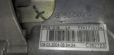 CAJA CAMBIOS, RENAULT, LAGUNA II (BG0)