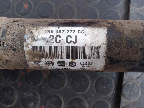 TRANSMISION DELANTERA DERECHA Volkswagen GOLF V (1K1)(10.2003) 