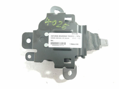 CINTURON SEGURIDAD TRASERO CENTRAL, NISSAN, QASHQAI (J10)