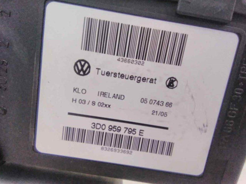 MOTOR ELEVALUNAS TRASERO IZQUIERDO VOLKSWAGEN TOUAREG (7L6) 
