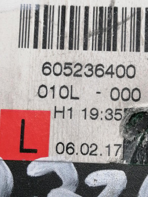 CINTURON SEGURIDAD DELANTERO IZQUIERDO, FIAT, GRANDE PUNTO (199)