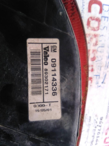  PILOTO TRASERO IZQUIERDO OPEL CORSA C 