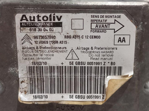  KIT AIRBAG, CITROEN, C3 