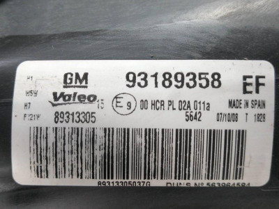 FARO DERECHO, OPEL, CORSA D