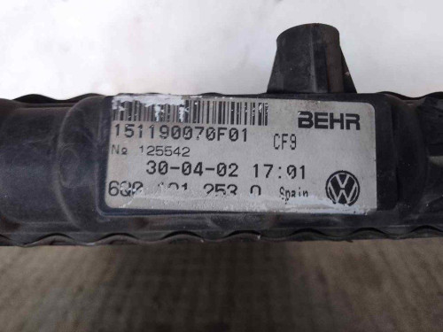 RADIADOR AGUA Seat IBIZA (6L1) 
