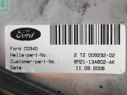  PILOTO TRASERO CENTRAL, FORD, S-MAX (CA1) 