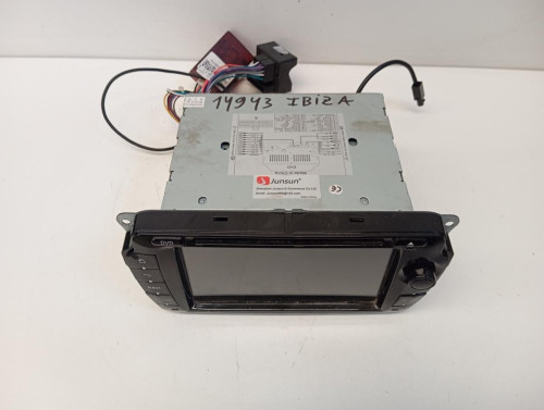  SISTEMA AUDIO / RADIO CD SEAT IBIZA BERLINA (6J5) 