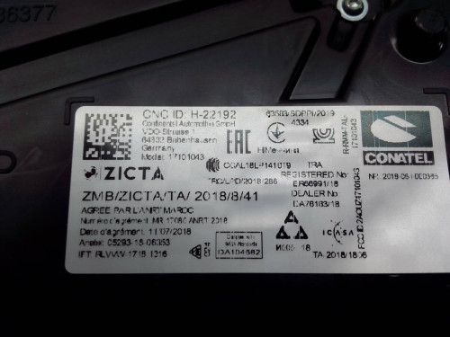  CUADRO INSTRUMENTOS, SEAT, IBIZA (KJ1) 