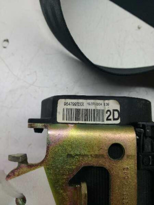 CINTURON SEGURIDAD TRASERO DERECHO, PEUGEOT, 307 BREAK/ SW (S2)