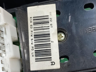 MANDO ELEVALUNAS DELANTERO IZQUIERDO, KIA, CEED (ED)