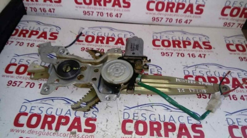 ELEVALUNAS TRASERO IZQUIERDO Mitsubishi MONTERO (V20/V40) 