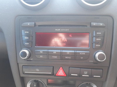SISTEMA AUDIO / RADIO CD, AUDI, A3 SPORTBACK (8PA)