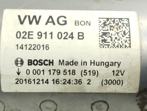  MOTOR ARRANQUE VOLKSWAGEN GOLF VII (5G1/BE1) 