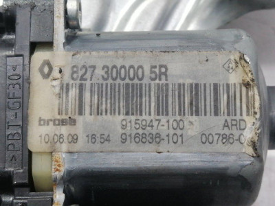 ELEVALUNAS TRASERO DERECHO, RENAULT, SCENIC III (JZ)