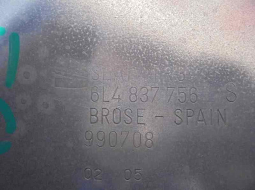  ELEVALUNAS DELANTERO DERECHO SEAT IBIZA (6L1) 