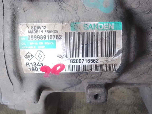 COMPRESOR AIRE ACONDICIONADO RENAULT KANGOO I (F/KC0) 
