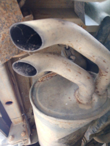 TUBO ESCAPE TRASERO, LAND ROVER, FREELANDER (LN)