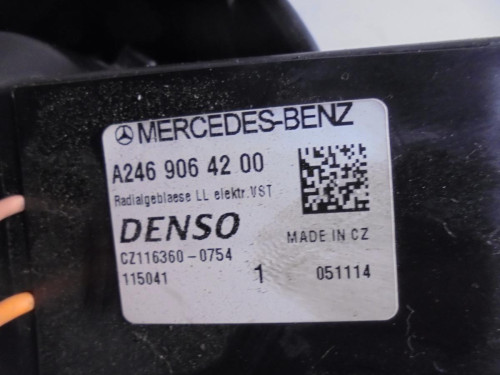 MOTOR CALEFACCION Mercedes-Benz CLASE CLA (BM 117) 