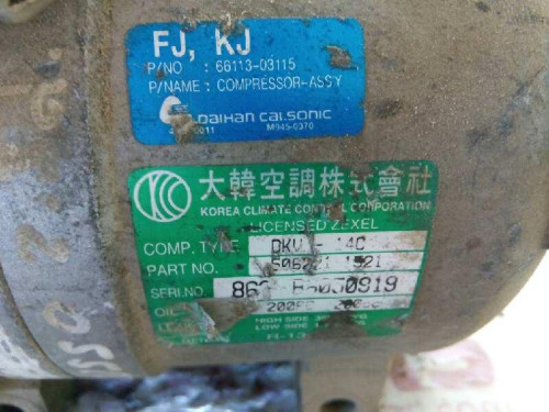 COMPRESOR AIRE ACONDICIONADO 