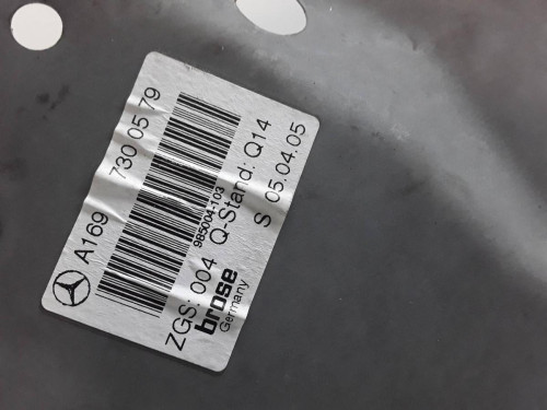 ELEVALUNAS TRASERO IZQUIERDO MERCEDES-BENZ CLASE B (BM 245) 