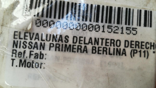  ELEVALUNAS DELANTERO DERECHO 