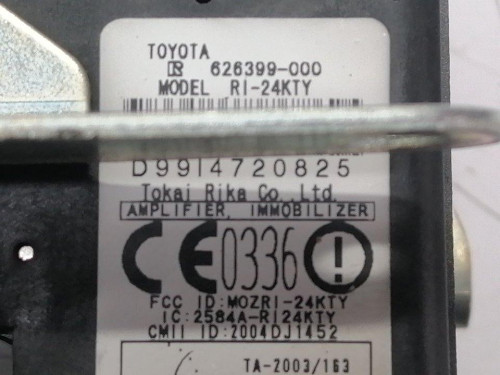  CONMUTADOR DE ARRANQUE TOYOTA COROLLA VERSO (R1) 