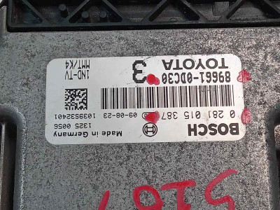 CENTRALITA MOTOR UCE, TOYOTA, YARIS (KSP9/SCP9/NLP9)