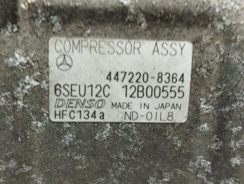  COMPRESOR AIRE ACONDICIONADO MERCEDES-BENZ CLASE A (BM 168) 