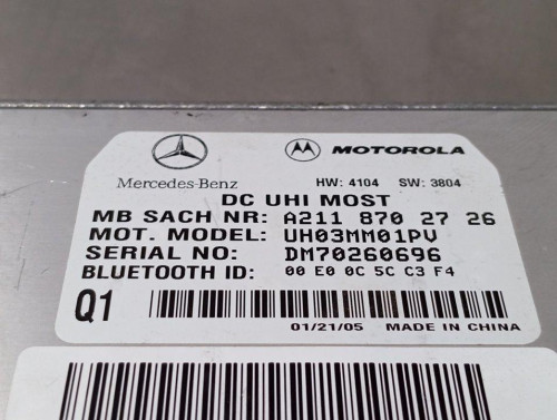  MODULO ELECTRONICO 