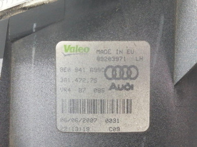 FARO ANTINIEBLA IZQUIERDO, AUDI, A4 AVANT (8E)