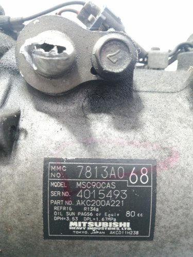  COMPRESOR AIRE ACONDICIONADO MITSUBISHI OUTLANDER (CW0) 