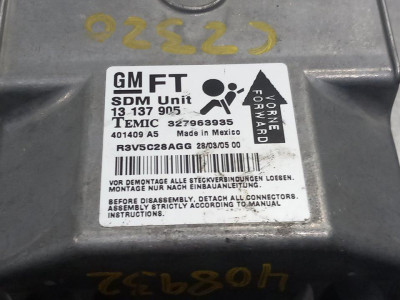 CENTRALITA AIRBAG, OPEL, ASTRA H GTC