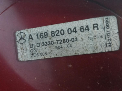 PILOTO TRASERO DERECHO MERCEDES-BENZ CLASE A (BM 169) 