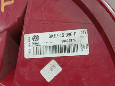 PILOTO TRASERO DERECHO, VOLKSWAGEN, PASSAT BERLINA (362)