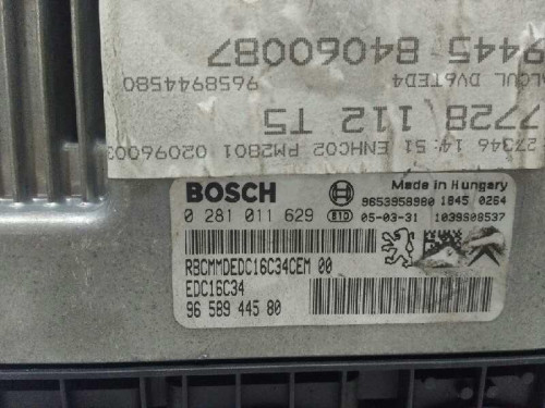  CENTRALITA MOTOR UCE PEUGEOT 307 BREAK / SW (S1)(04.2002) 