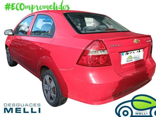 CHEVROLET AVEO BERLINA — автомобиль-донор на запчасти 