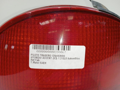  PILOTO TRASERO IZQUIERDO HYUNDAI ACCENT (X3) 
