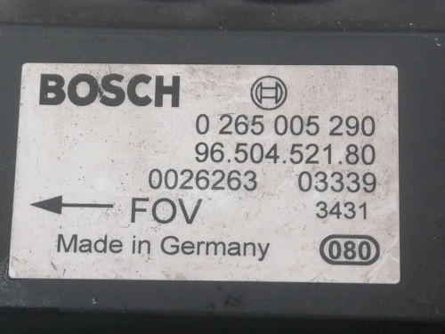  MODULO ELECTRONICO PEUGEOT 307 CC CABRIO-COUPÉ (S1)(10.2003) 